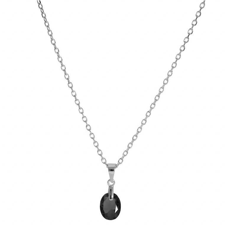 Drop Halsband – Silver | Azulin view 2