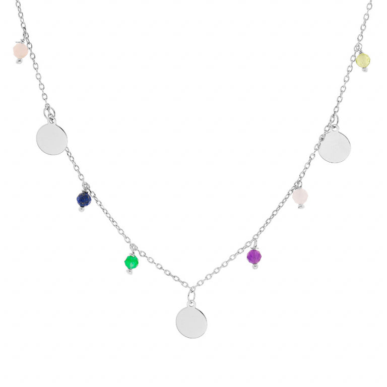 Pastiller Halsband – Silver | Azulin