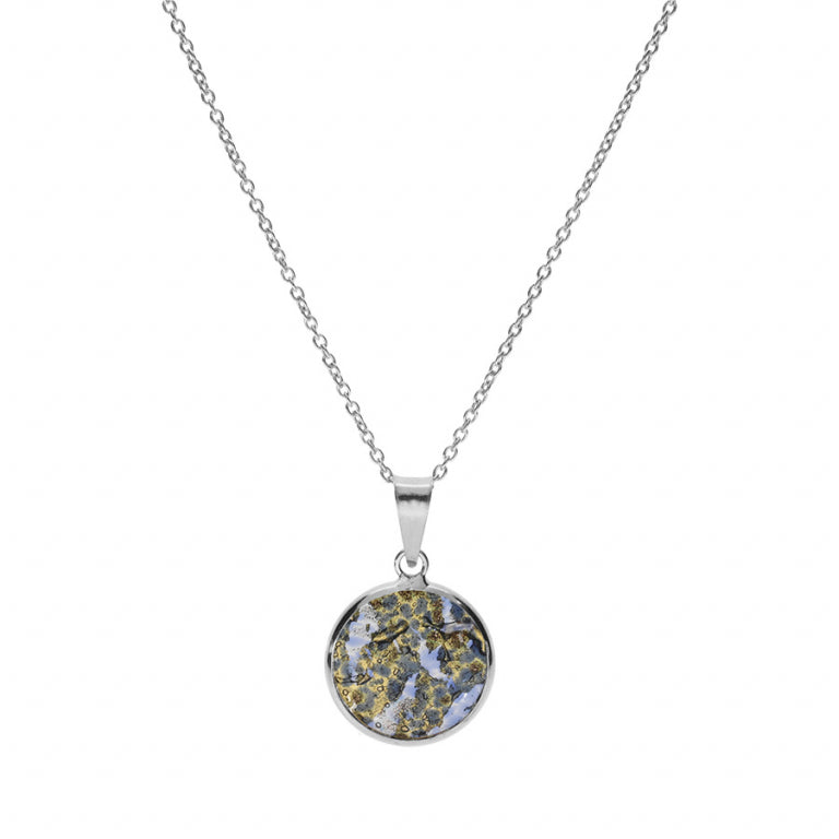 Collana rotonda – Argento | Azuline vista 2