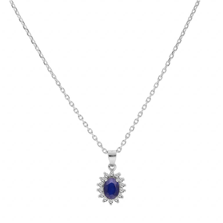 Collar Colgante – Plata | Azuline ver 2