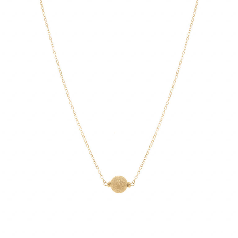 Collier mode boules givrée en argent 925