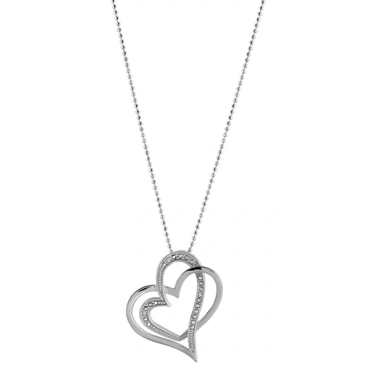 Collar Corazón – Plata | Azuline ver 2