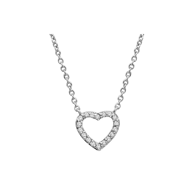 Hart ketting – Zilver | Azulin