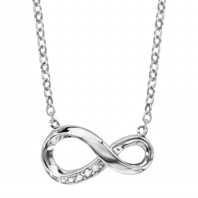 Eight Shape Halsband – Silver | Azulin