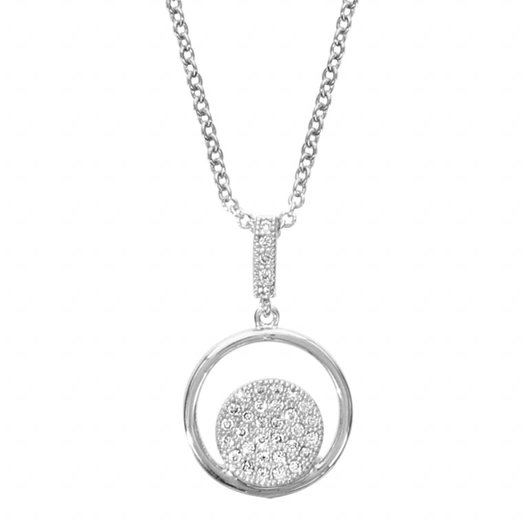 Runt halsband – Silver | Azulin