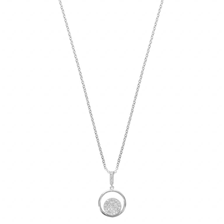 Runt halsband – Silver | Azulin view 2