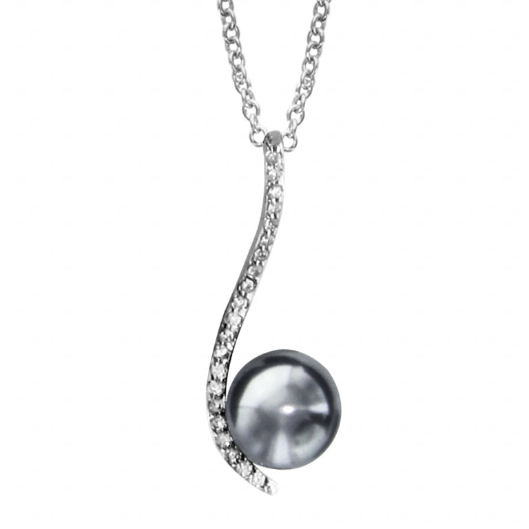 Collier Forme Vague – Argent | Azuline