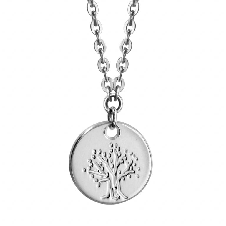 Petit Pebble Halsband – Silver | Azulin