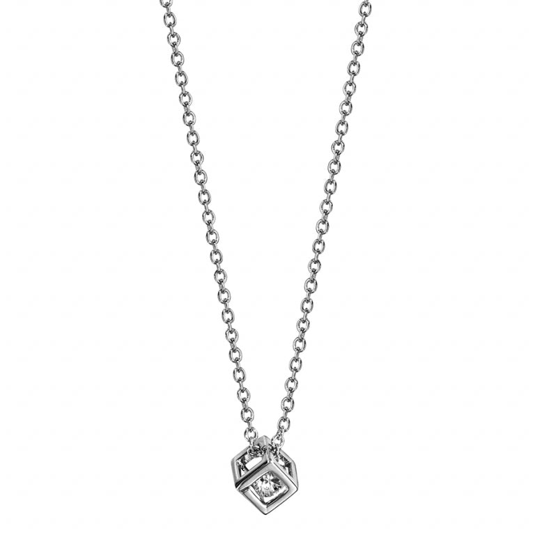 Kubhalsband – Silver | Azulin view 2