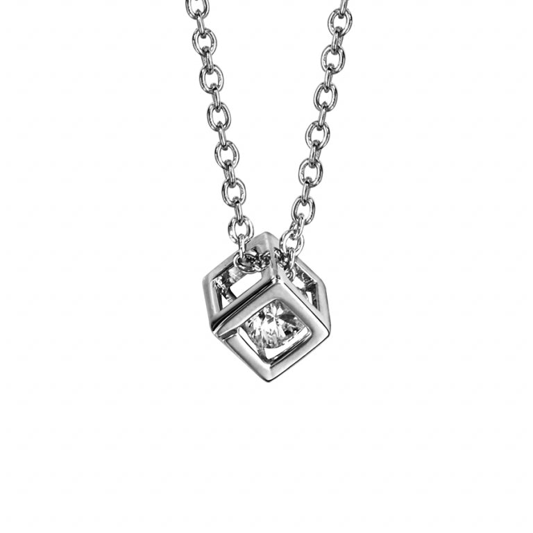 Kubhalsband – Silver | Azulin