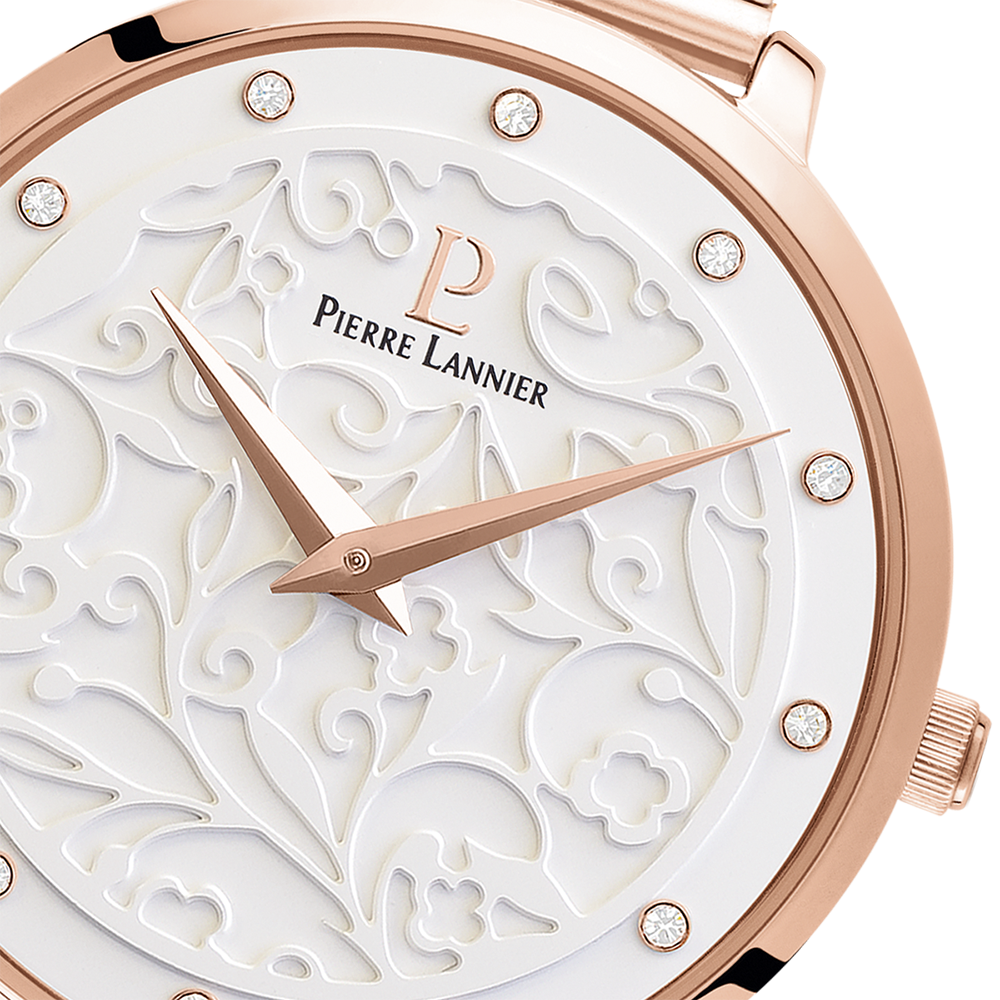 Eolia - Milanese Rose Gold - Watch - Pierre Lannier