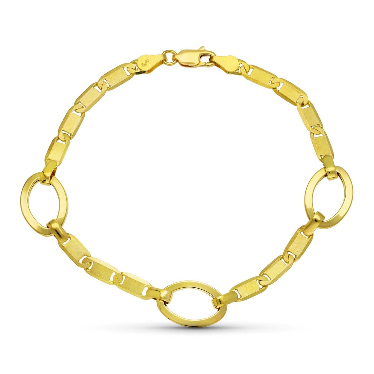 18K Yellow Gold Link Bracelet