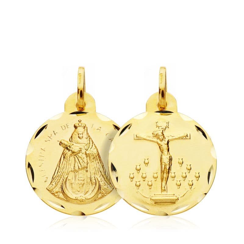 18K Scapular Medal 18MM