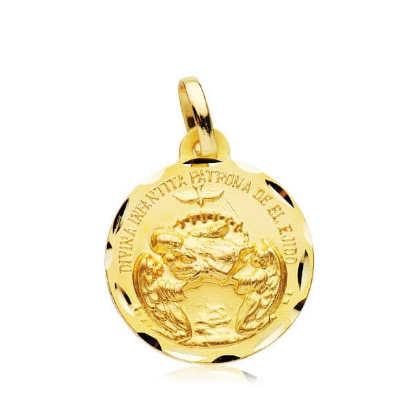 Medalia 18K Divin Infante 18 mm