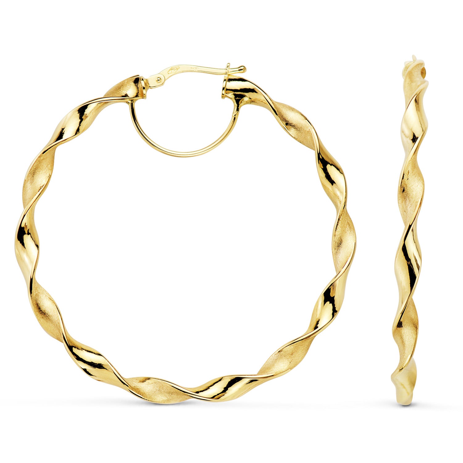 Cerchi opachi e lucidi 18K 45 X 3 mm 375 gr