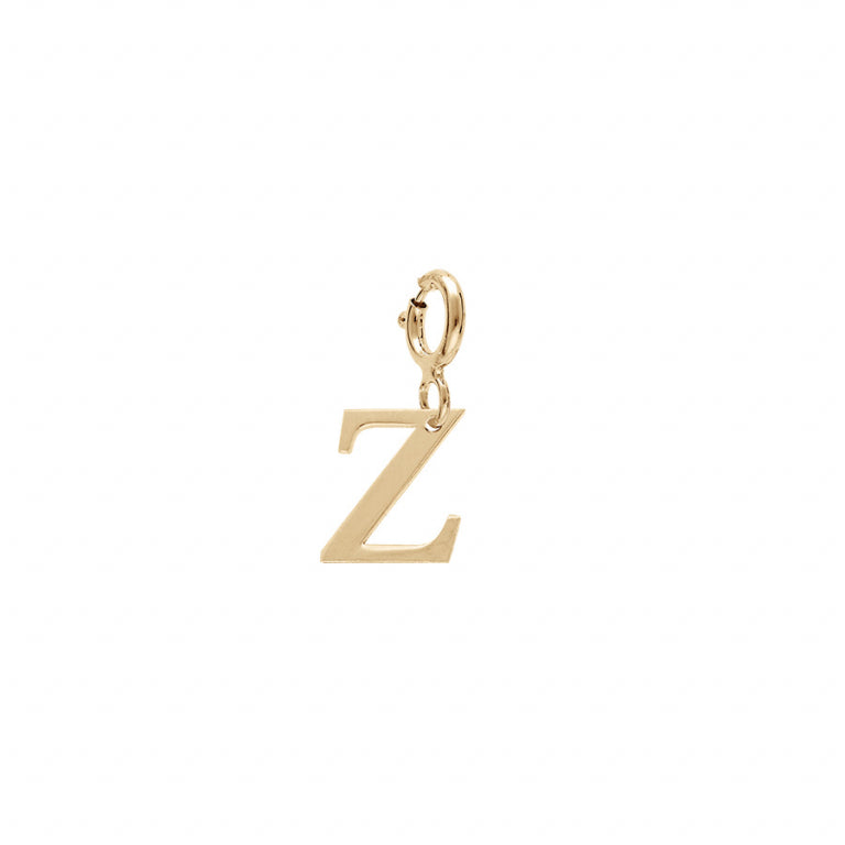 Pendentif mode initiale Z en Argent 925 poli