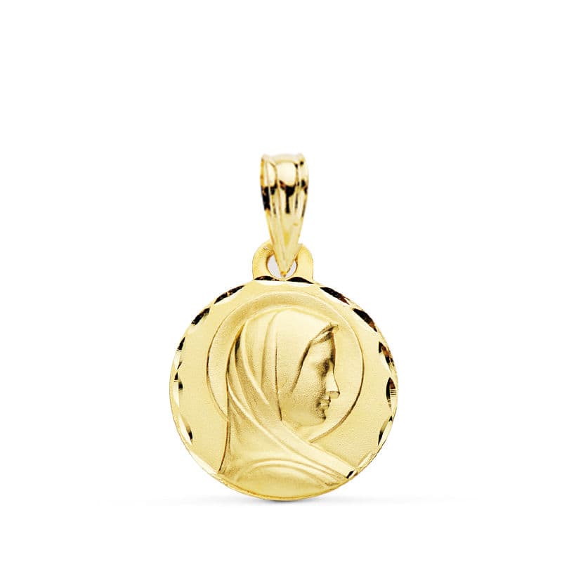 Medaille van Maria 18K Frans 14MM