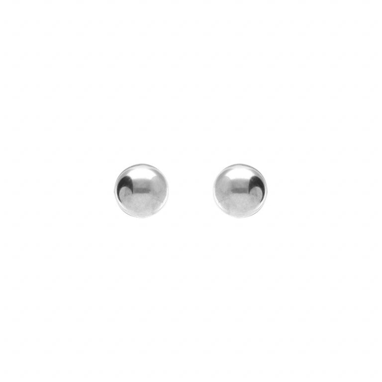 Boucles d’oreilles boule 6 mm – Acier | Azuline