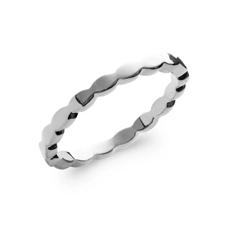 Bague Vagues – Argent | Azuline