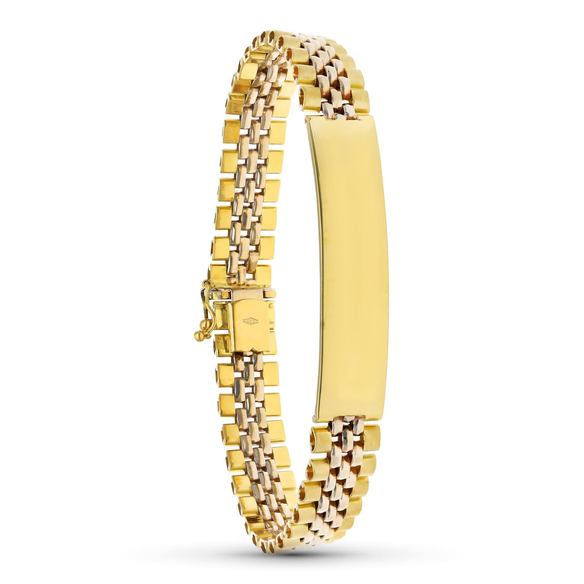 Panter Curb Link 18K Gul Guld 215 Cm 10 mm