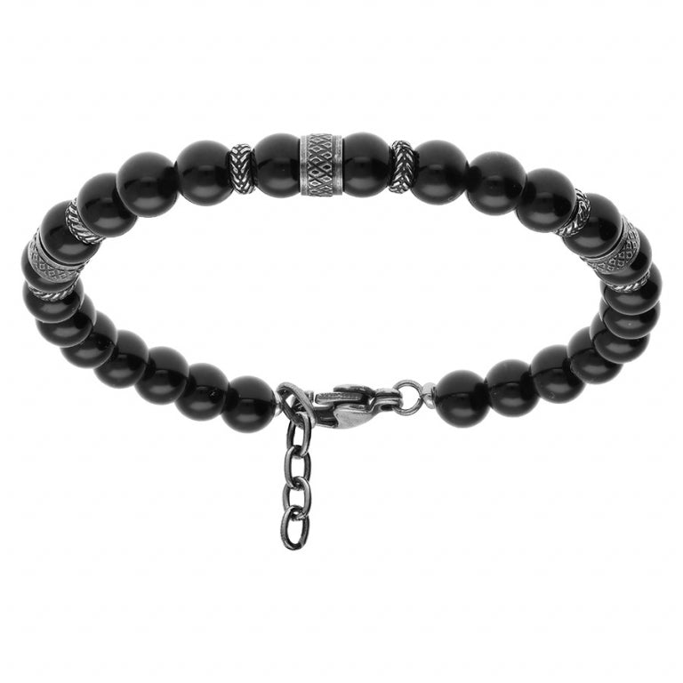 Ballenarmband – Zilverstaal | Azulin
