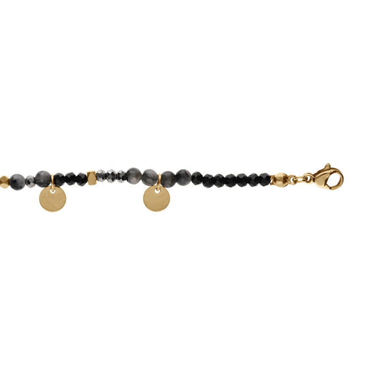 Quastenarmband – Goldener Stahl | Azuline