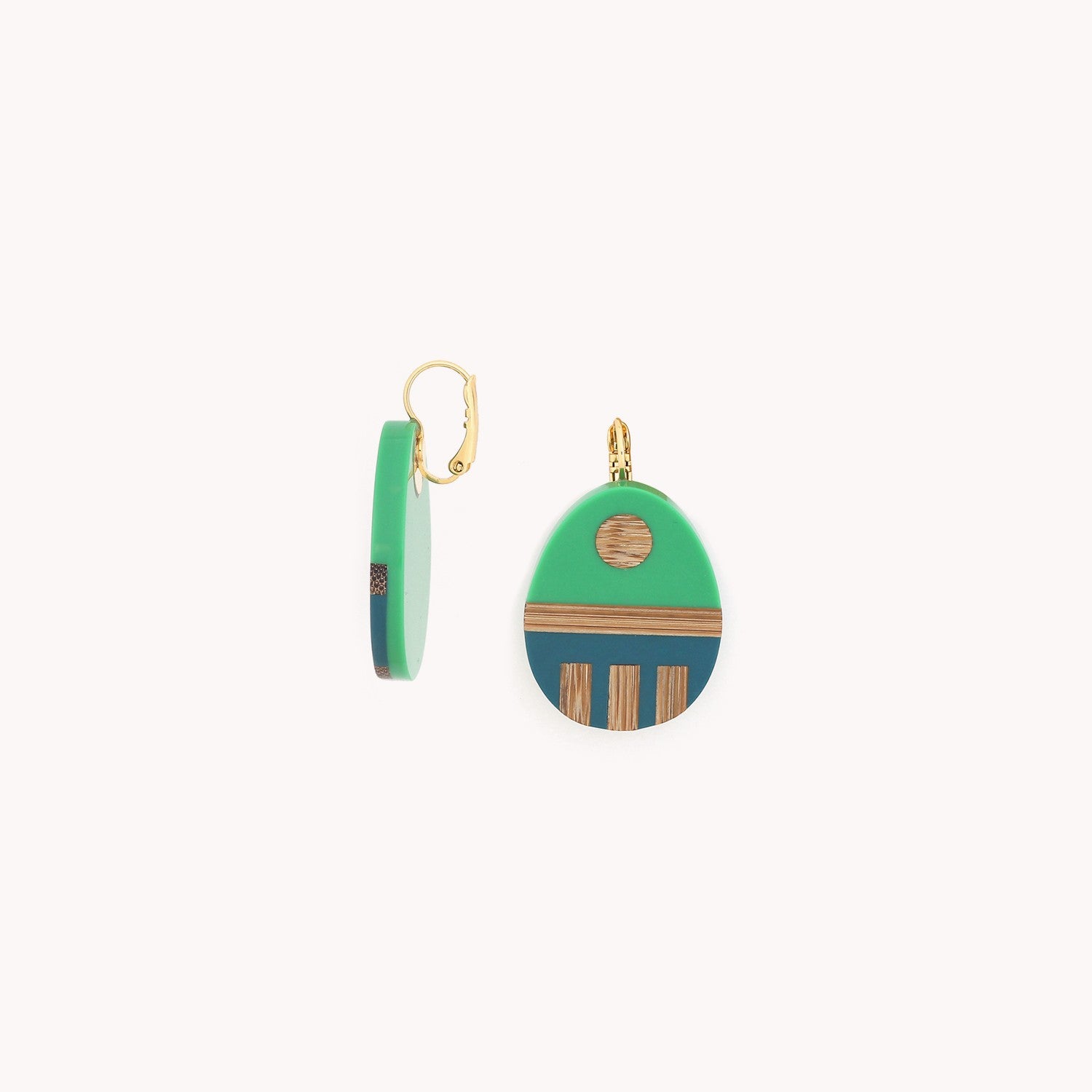 Korubo - Sleepers - Earrings - Nature Bijoux