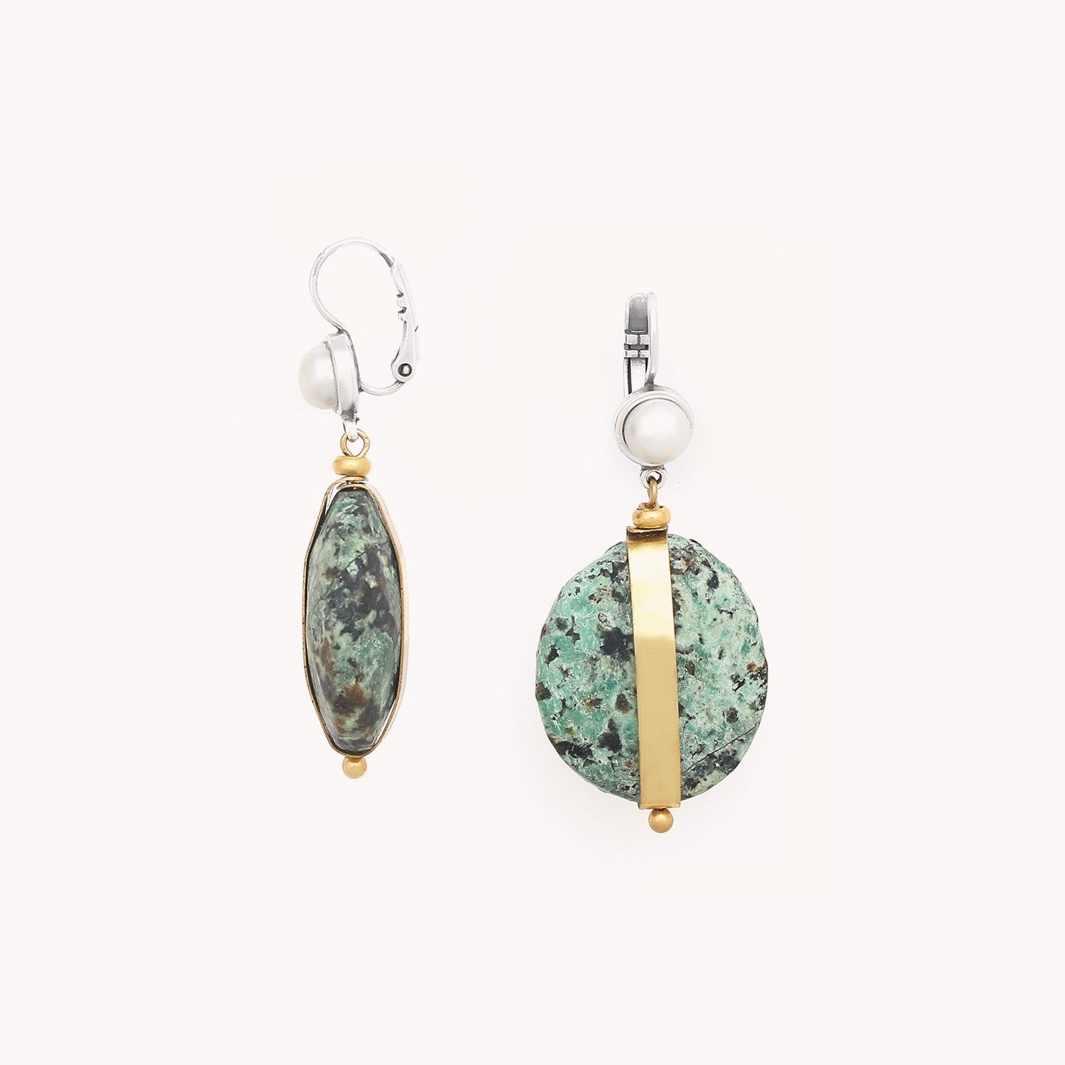 Mara - Sleepers - Earrings - Nature Bijoux