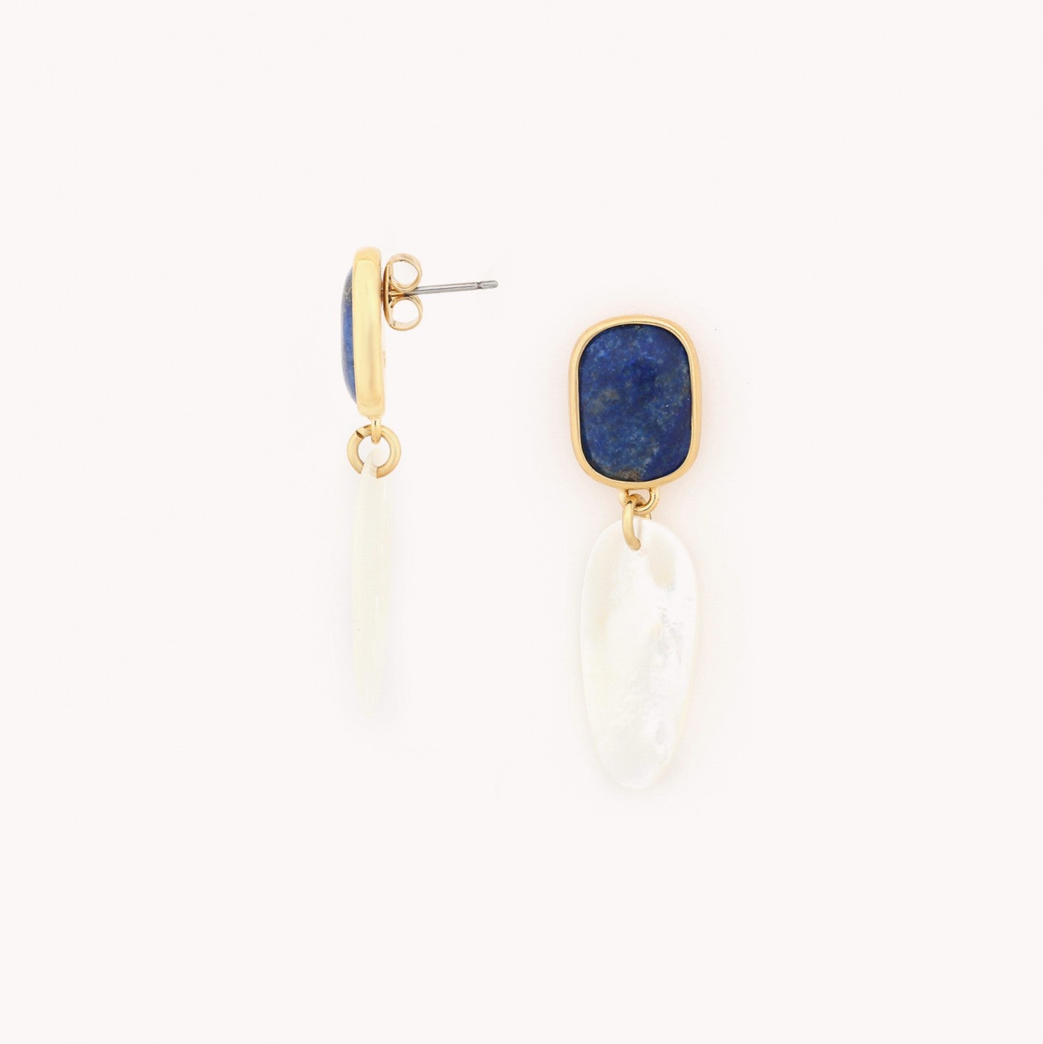 Cobalt - Push - Earrings - Nature Bijoux