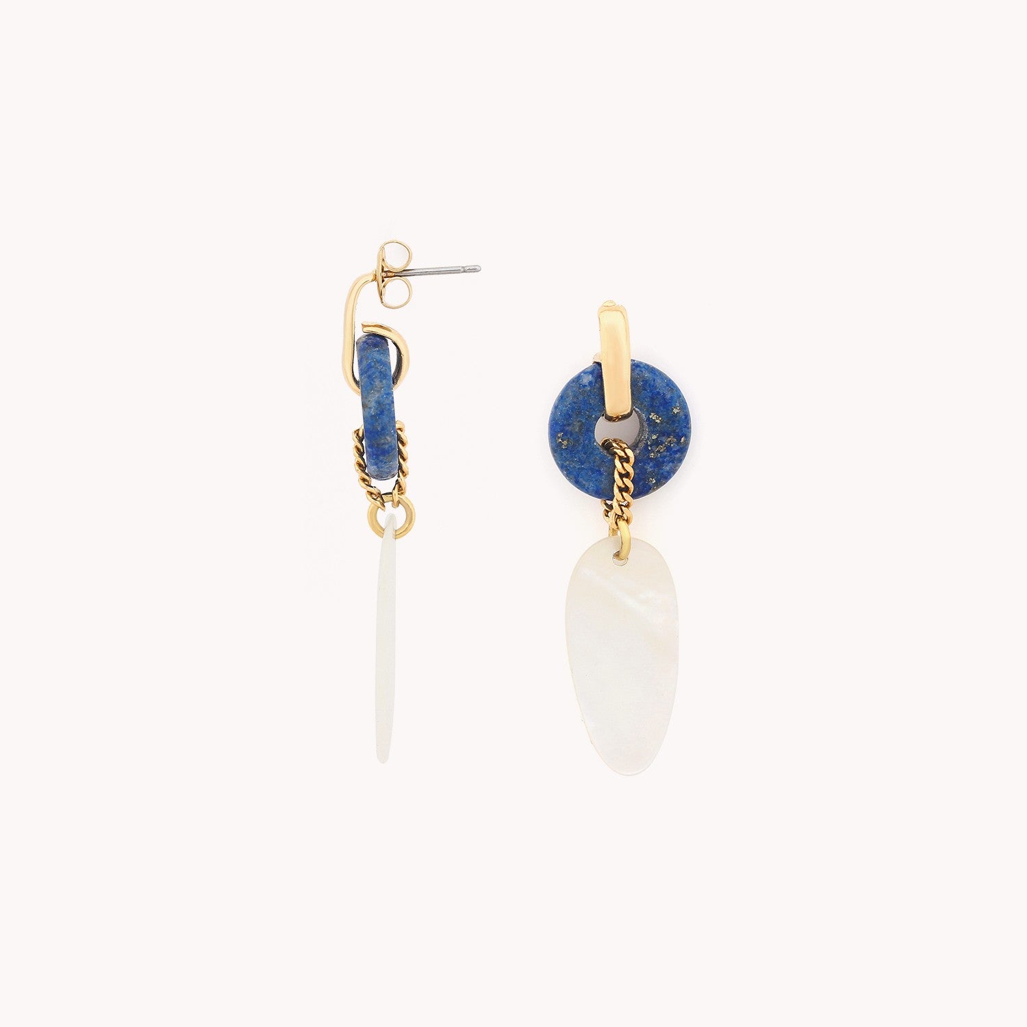 Cobalt - Anneau - Boucles d'oreilles - Nature Bijoux