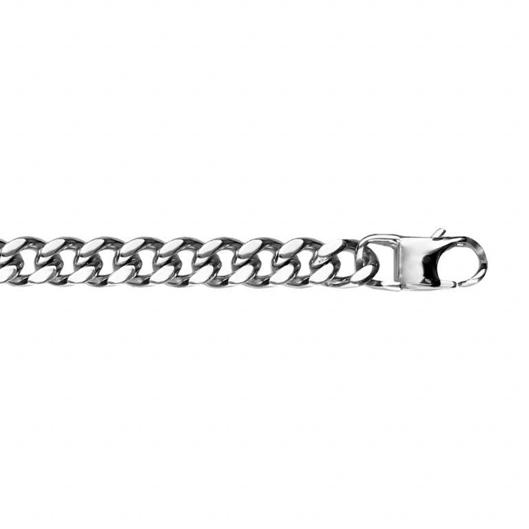 Bracciale a maglia barbazzale - Acciaio argentato | Azuline