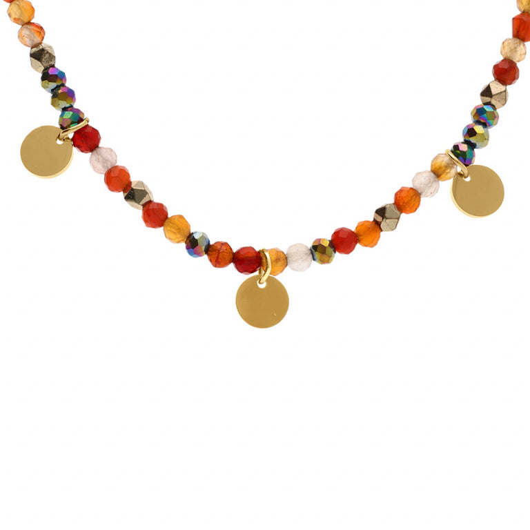 Tassel Necklace – Golden Steel | Azuline