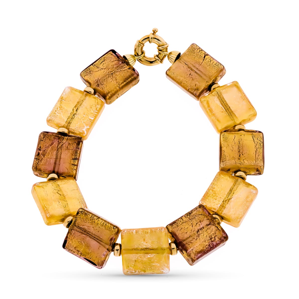 18K gul guld armbånd