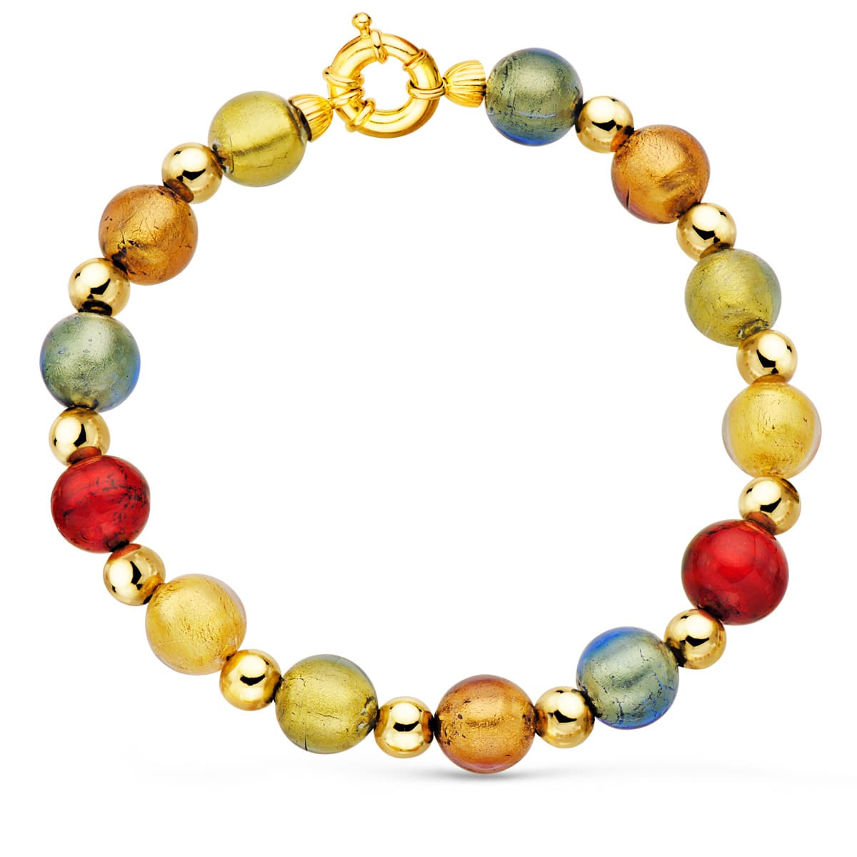 18K Gul Guld Armbånd 21 Cm