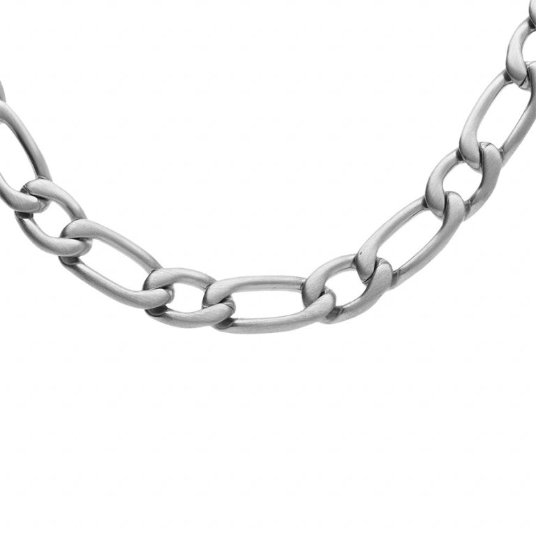 Collier chainage satin – Acier | Azuline