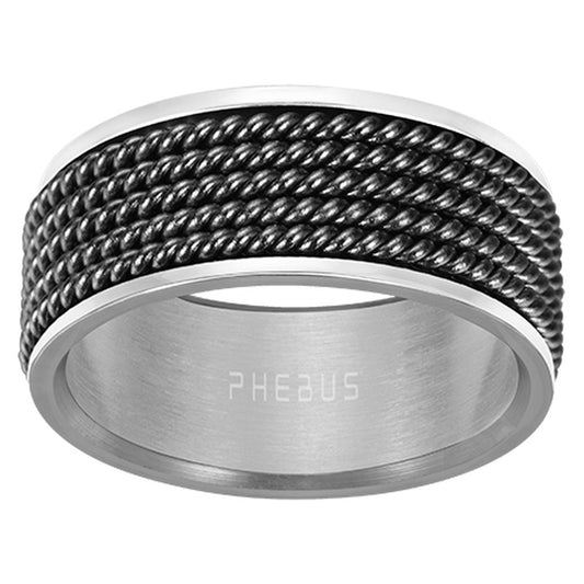 Beads - Steel Ring - Phébus