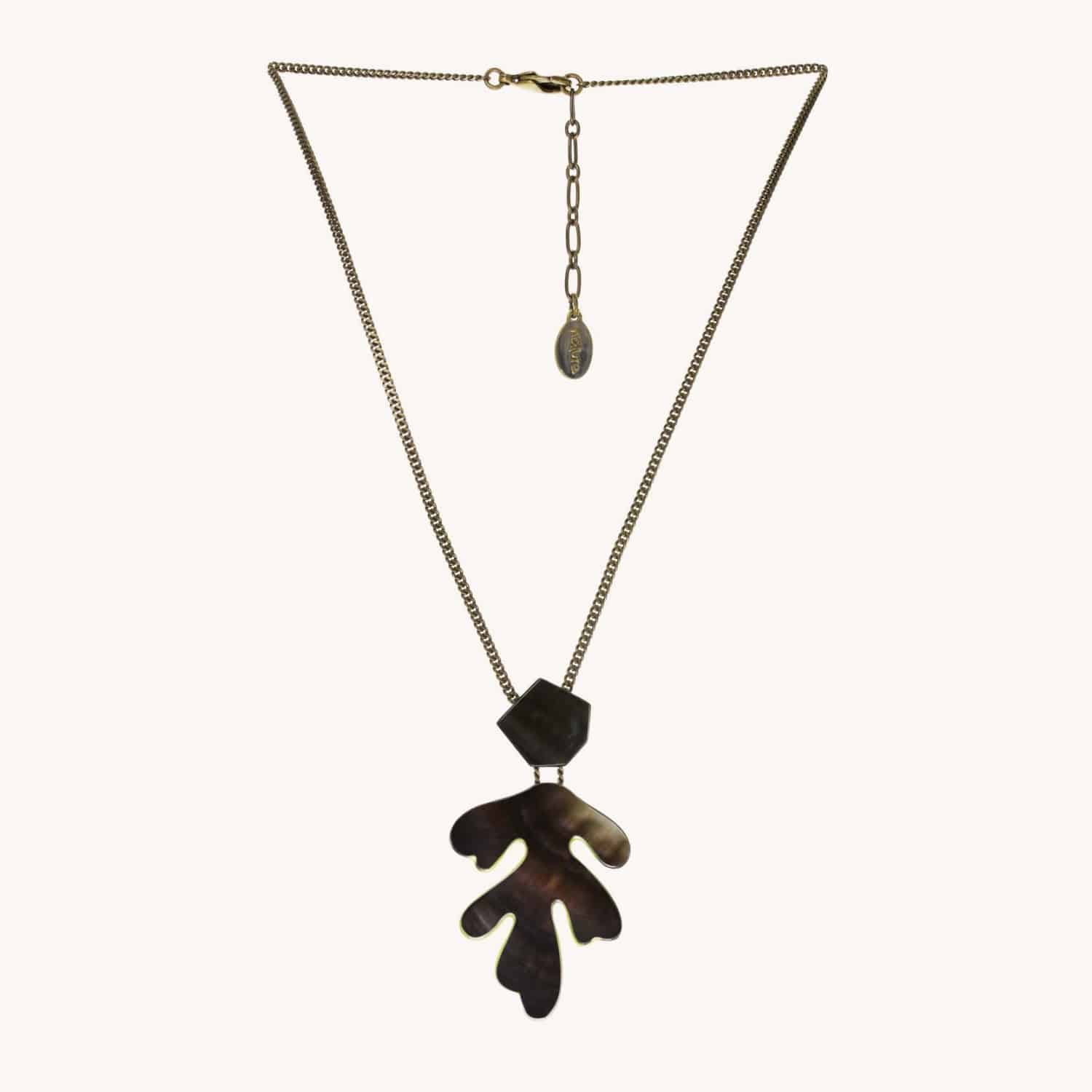 Collier Metamorphose Nacre de Palawan 15--26486 Nature Bijoux