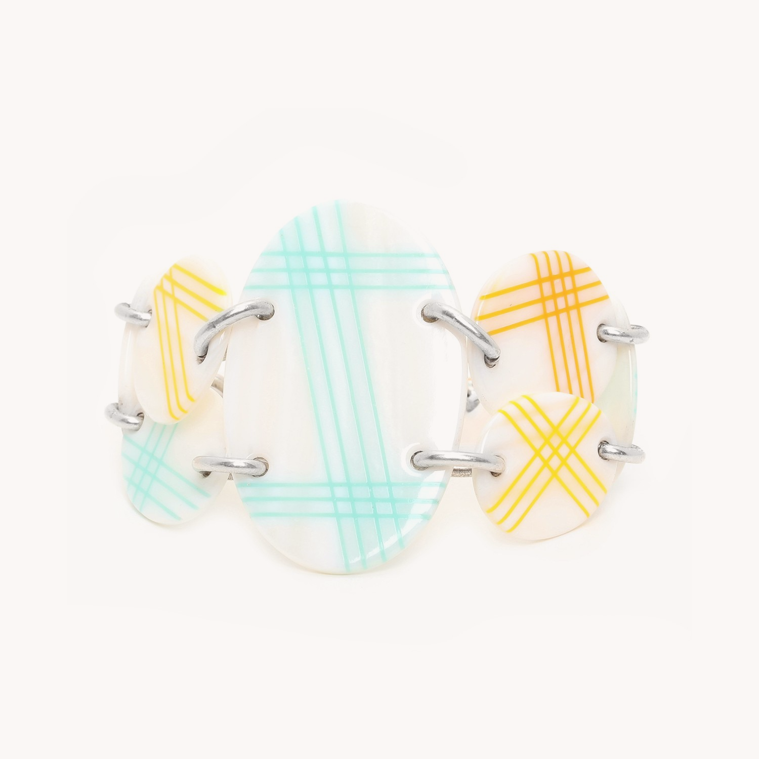 Bracelet Pampelonne Nacre Perlière 13--32870 Nature Bijoux