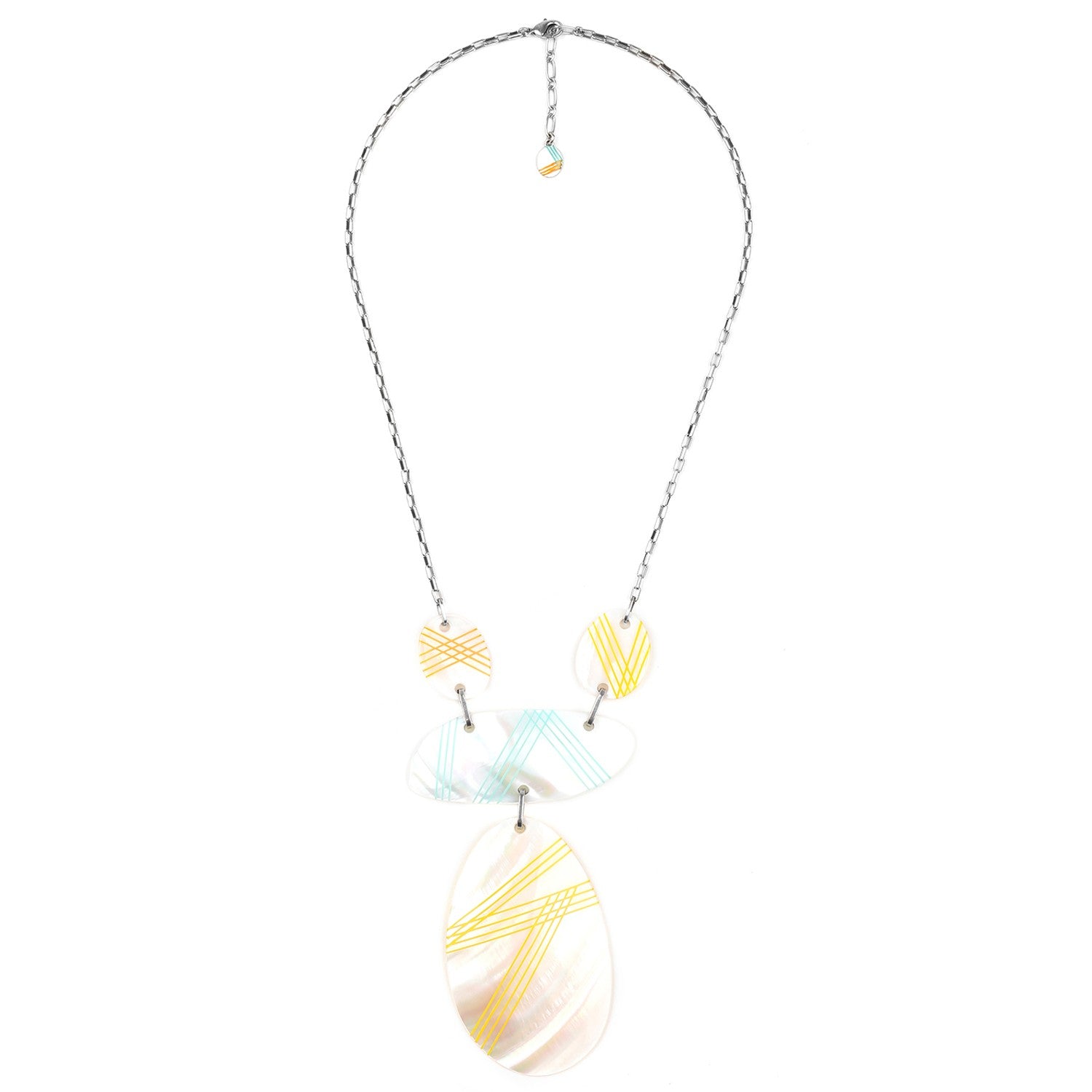 Détail nacre perlière collier 15--41141 Nature Bijoux