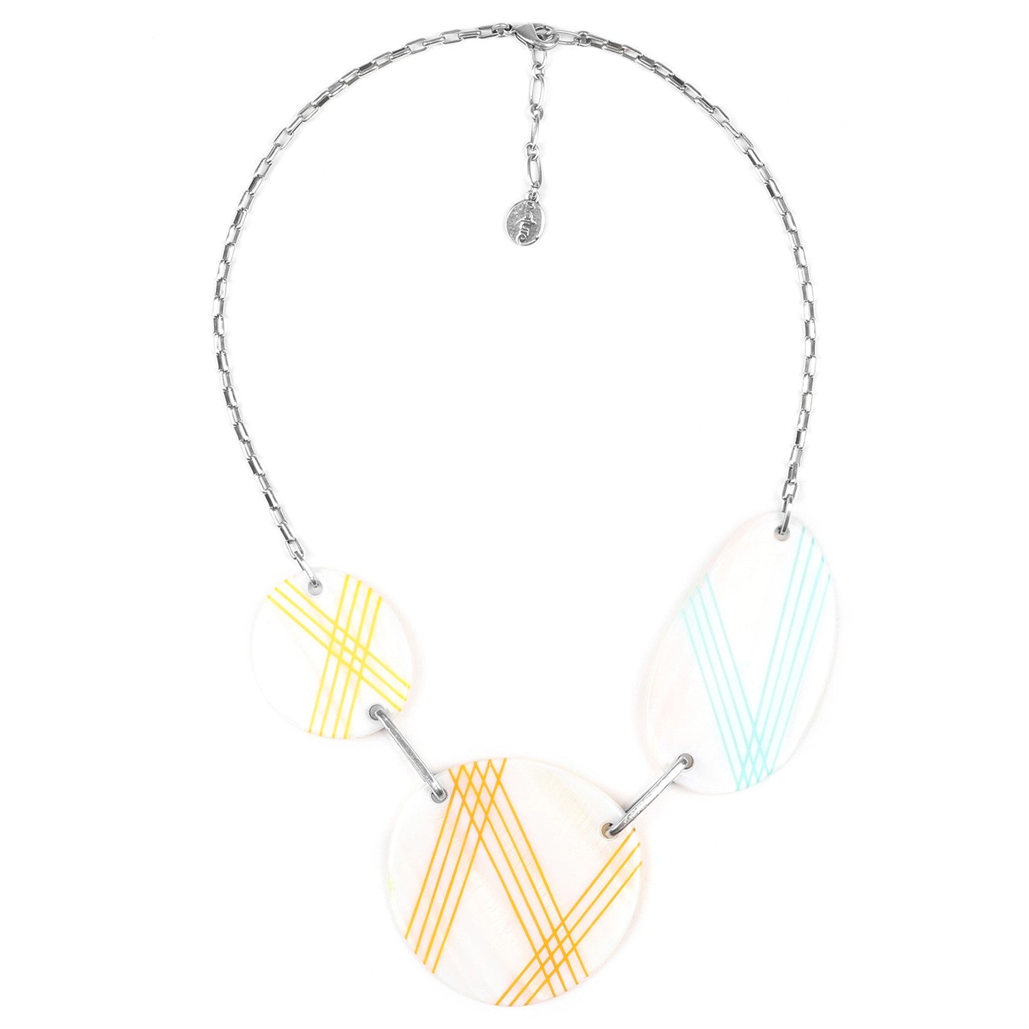 Détail nacre perlière collier 15--41142 Nature Bijoux