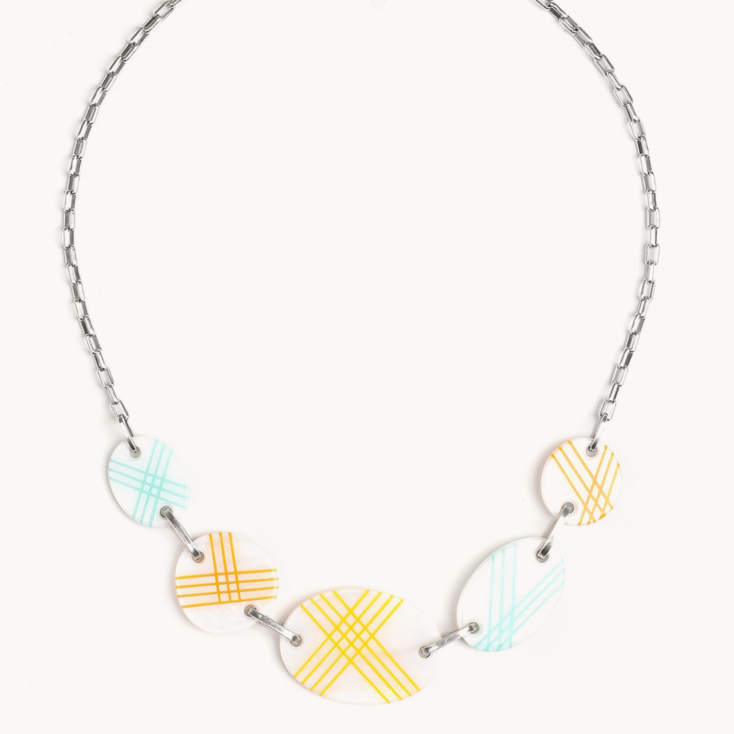 Collier Pampelonne nacre perlière sku 15--41143 Nature Bijoux