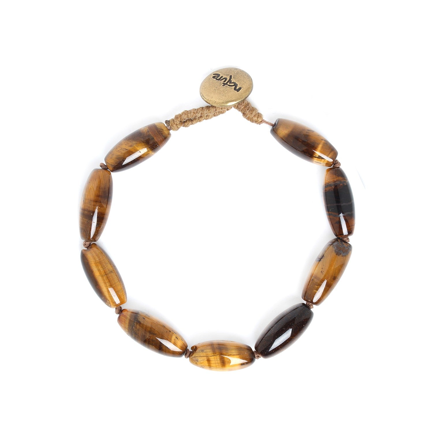 Détail perles oeil de tigre 13--31702 Nature Bijoux
