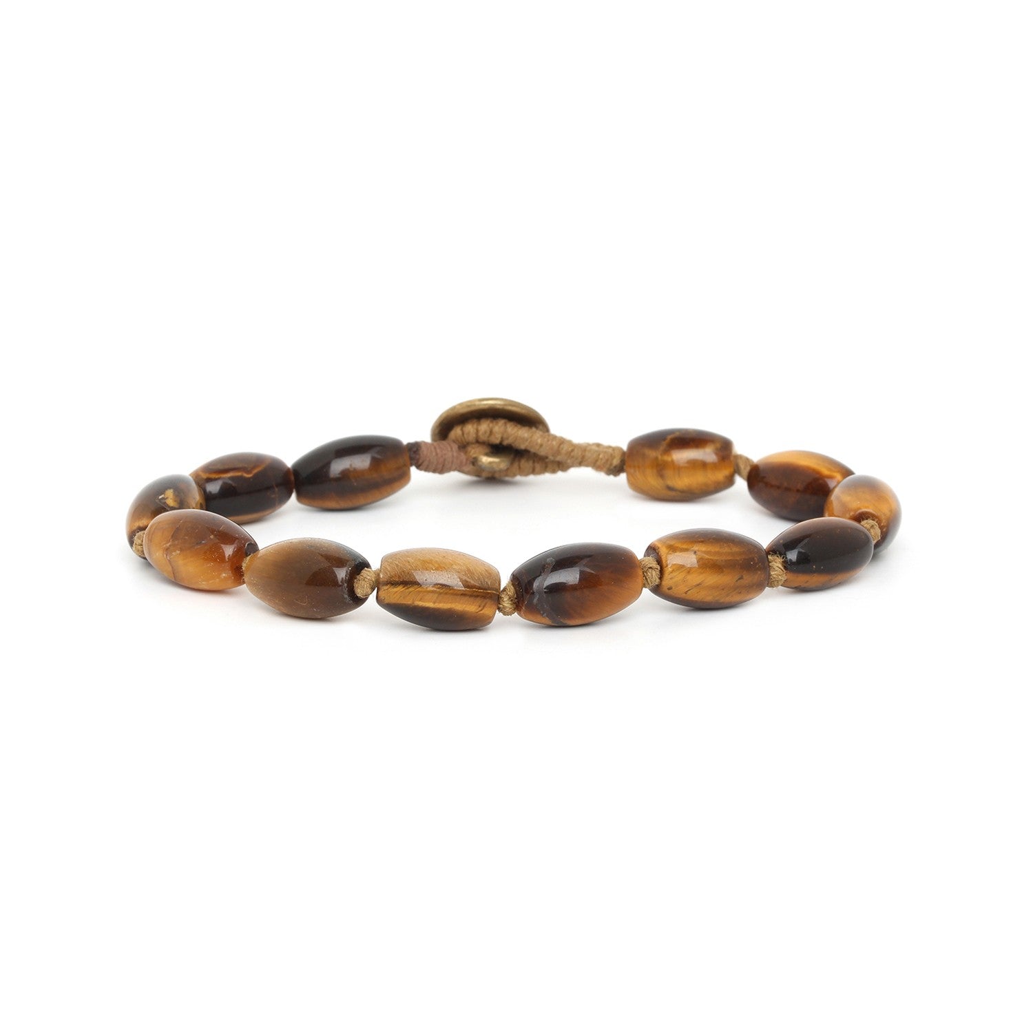 Bracelet Tiger Eye pierre œil de tigre 13--31700 Nature Bijoux