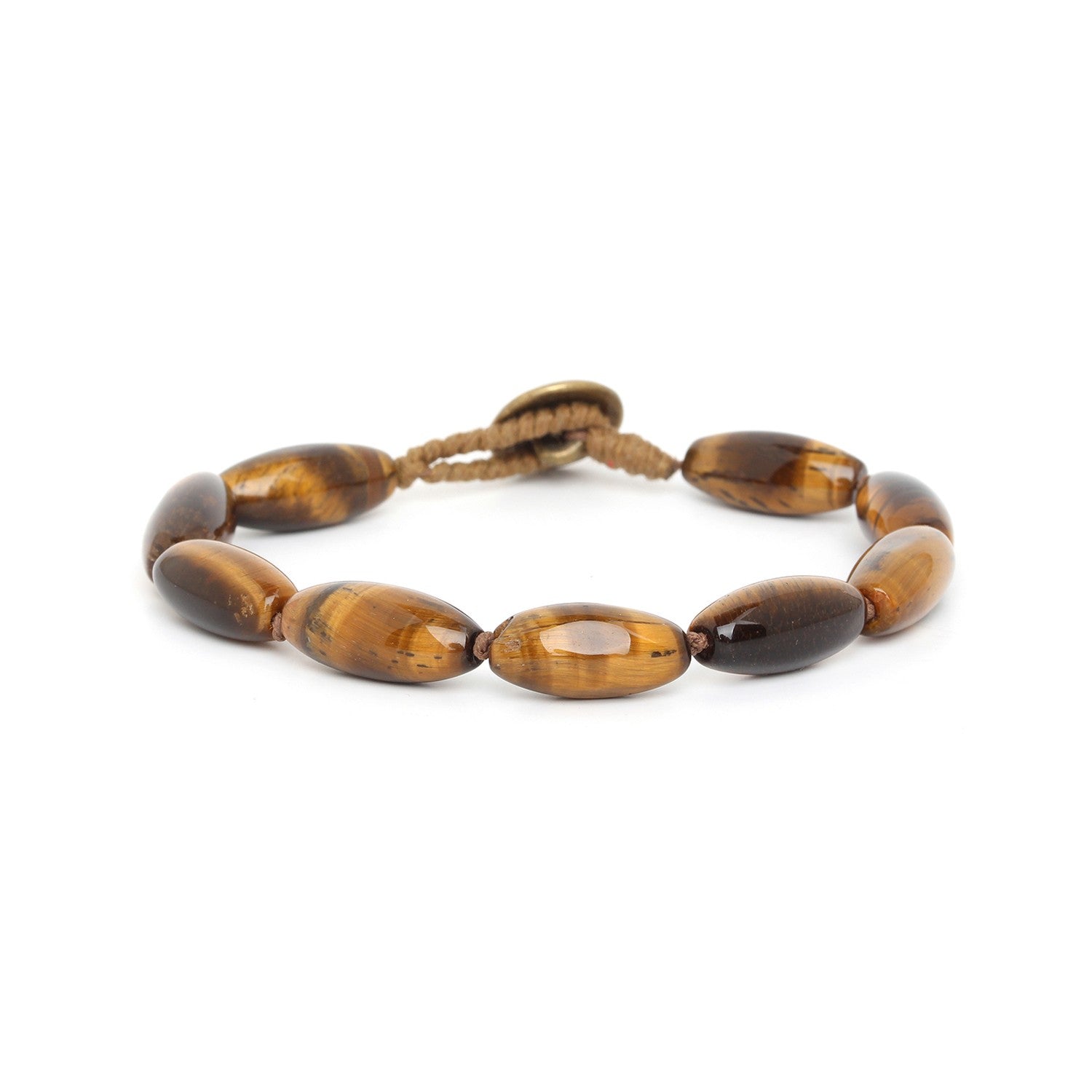 Bracelet Nature Bijoux Tiger Eye oeil de tigre 13--31702