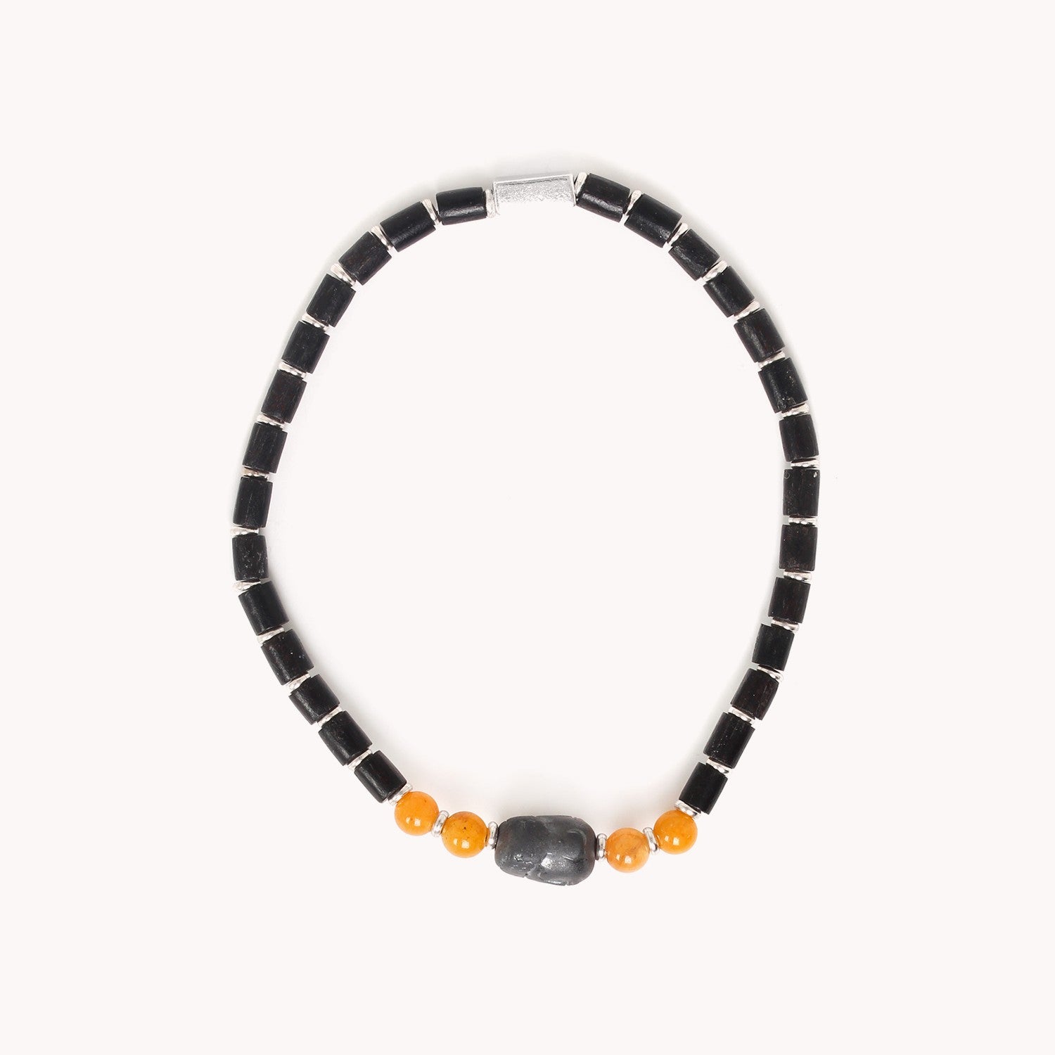 Détail jaspe jaune 13--42226 bracelet Homme Nature Bijoux