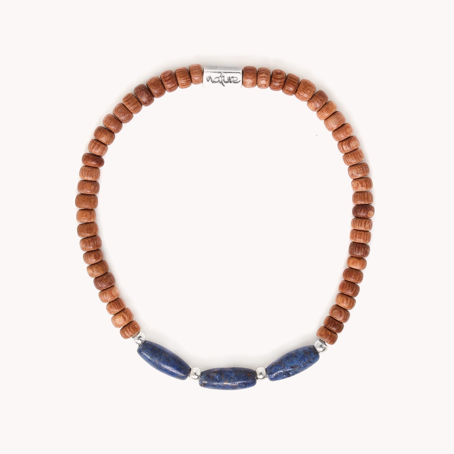 Détail pierre dumortièrite bracelet 13--42496 Nature Bijoux