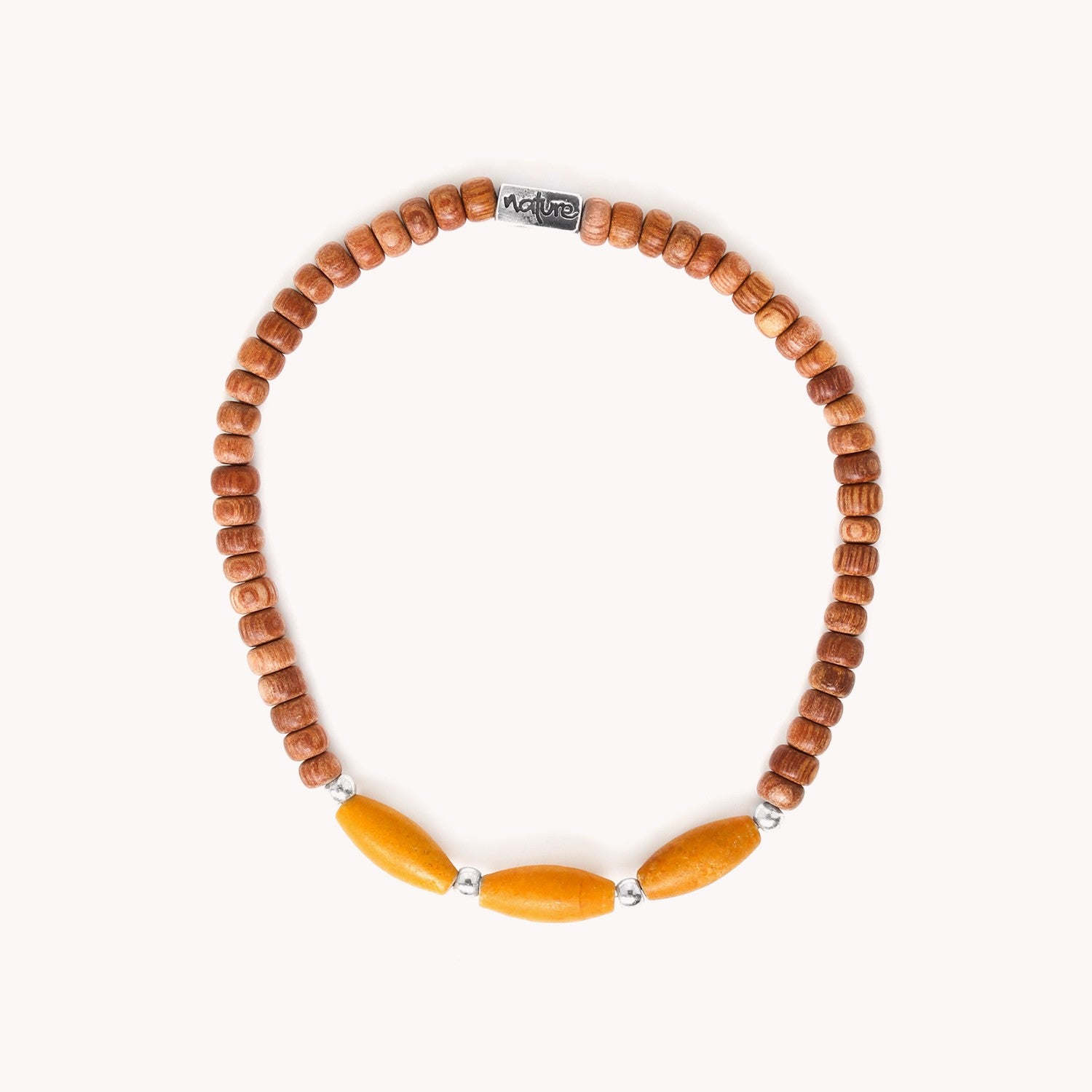Détail jaspe jaune bracelet 13--42499 Nature Bijoux