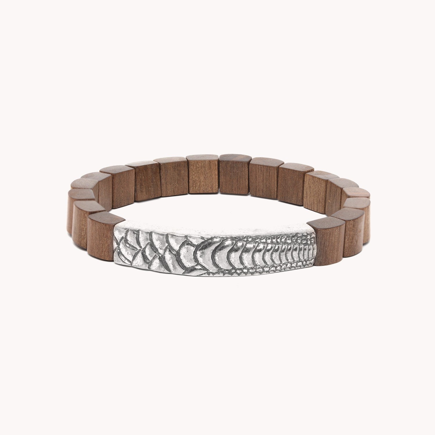 Bracelet Pattern bois ébène gris 13--31695 Nature Bijoux