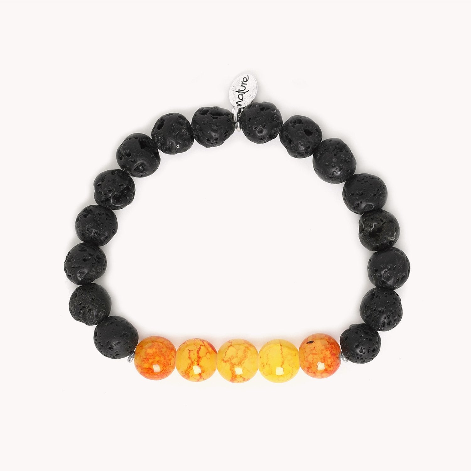 Bracelet extensible détails pierres 13--32930 Nature Bijoux
