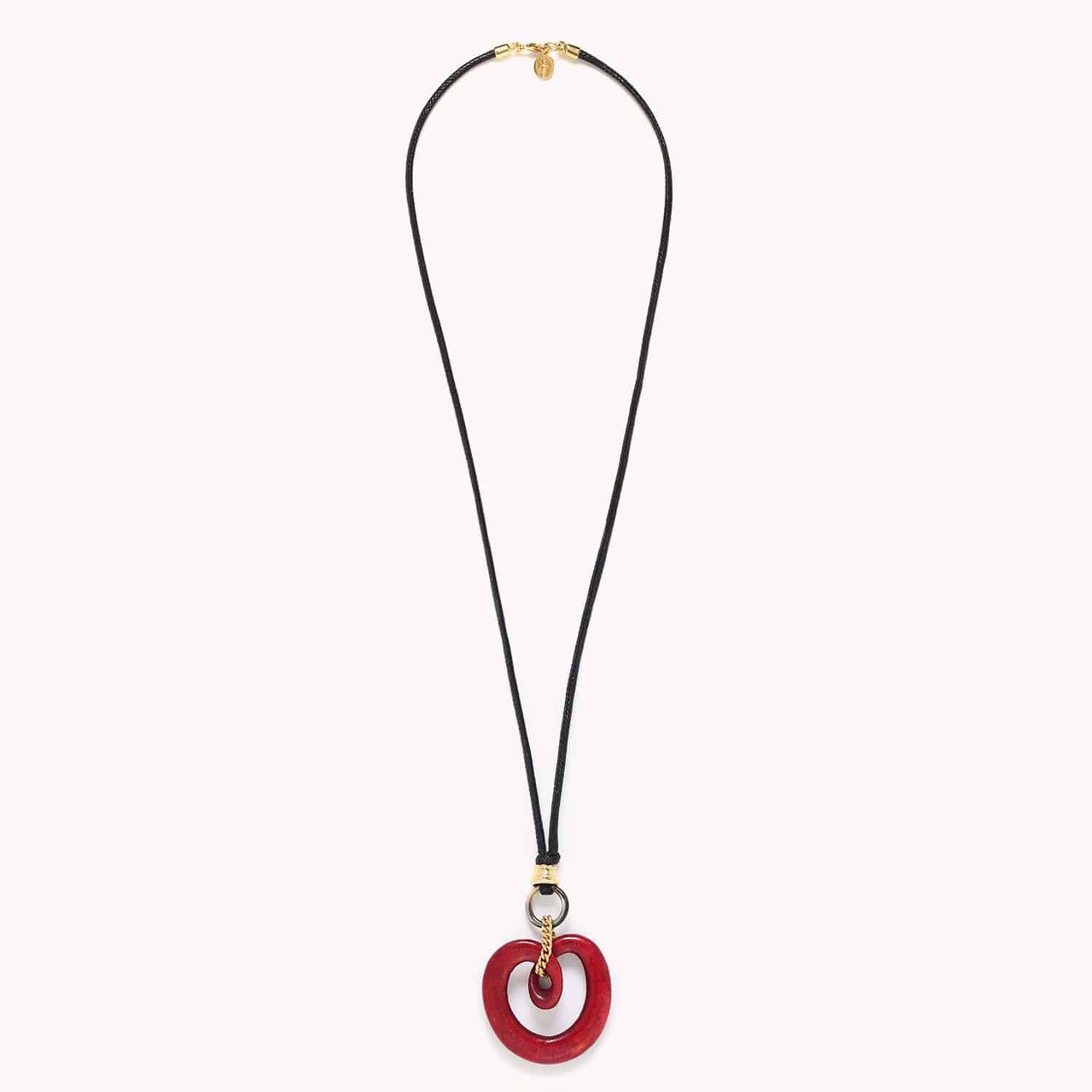 Détail bois Robles rouge 15--42900 Nature Bijoux